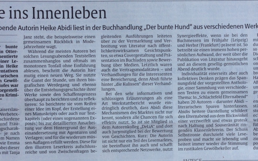 Einblicke ins Innenleben …