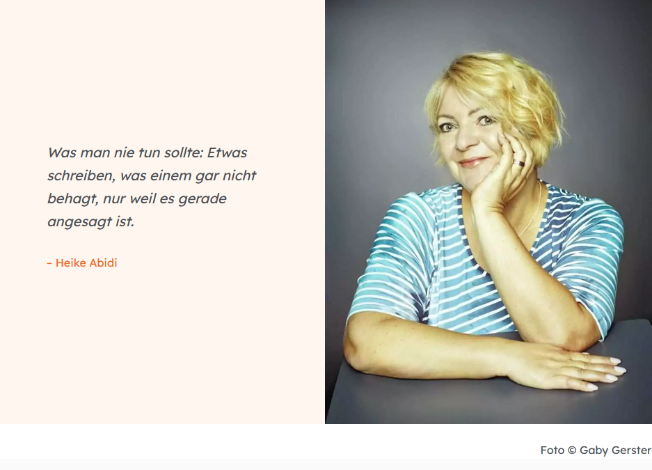 Mein Interview im Blog von Ulrike Hartmann