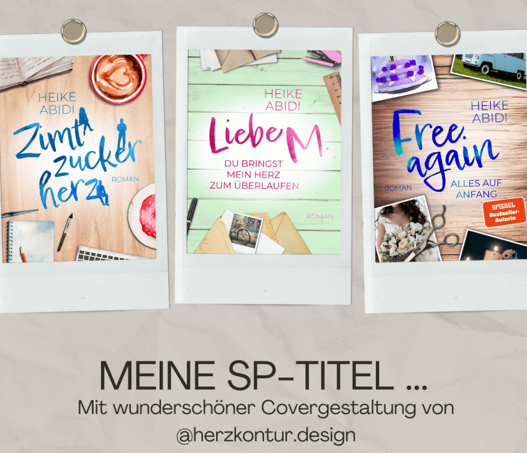 Selfpublishing Buchcover von Heike Abidi