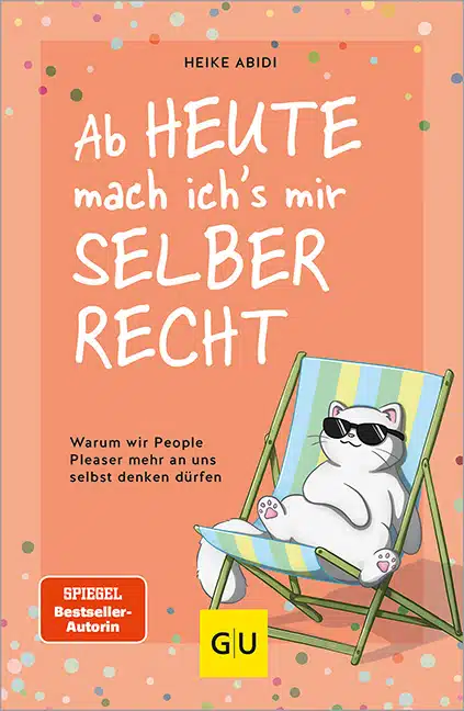 Buchcover Katze im Liegestuhl