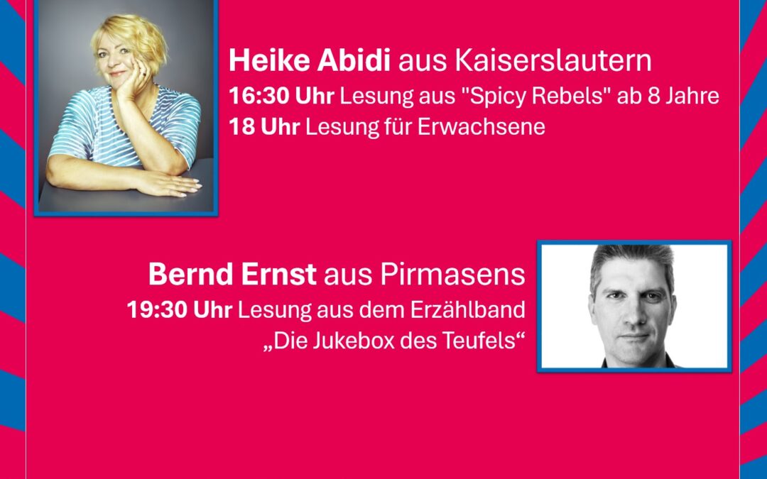 Nacht der Bibliotheken am 4.4.25 – Lesung in der KÖB Wallhalben