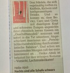 Weiberabend mit Folgen …